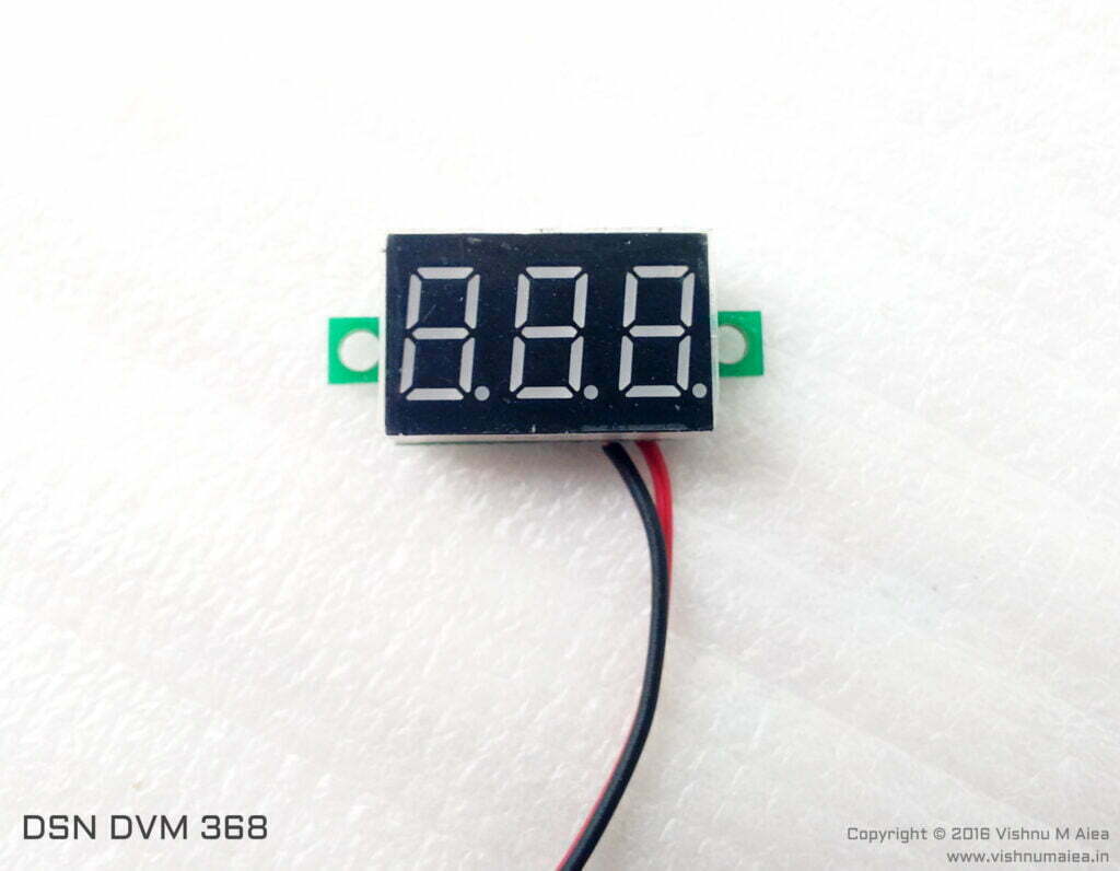DSN-DVM-368 digital voltmeter module