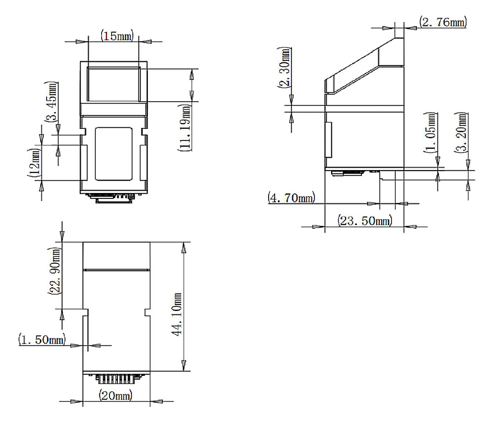 R307-Optical-Fingerprint-Scanner-Sensor-Dimensions