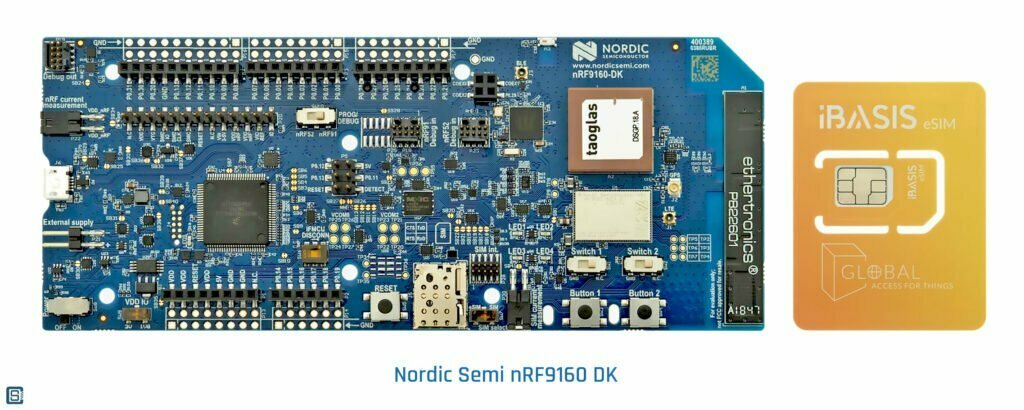 Nordic-Semiconductor-nRF9160-LTE-Modem-nRF9160-DK-Development-Kit-1