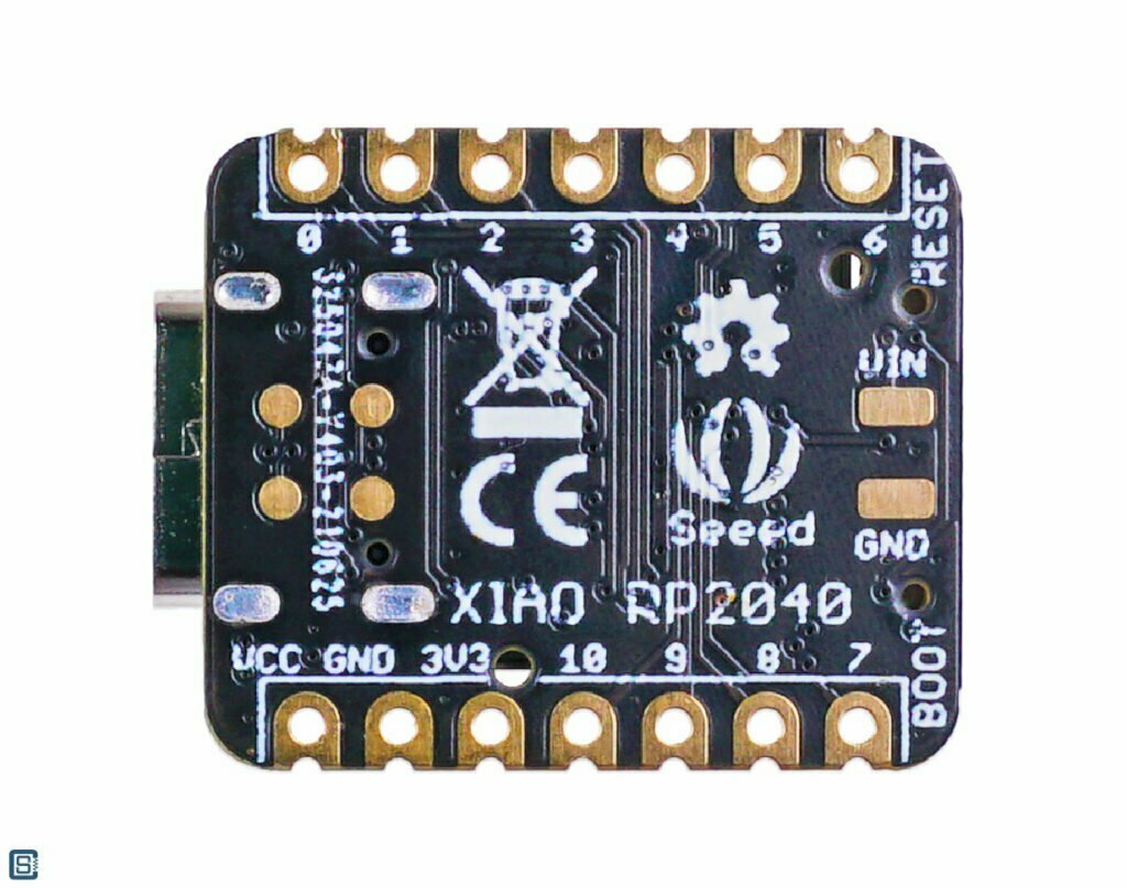 Seeedstudio-Seeeduino-XIAO-RP2040-Microcontroller-Board-PCB-Bottom-1