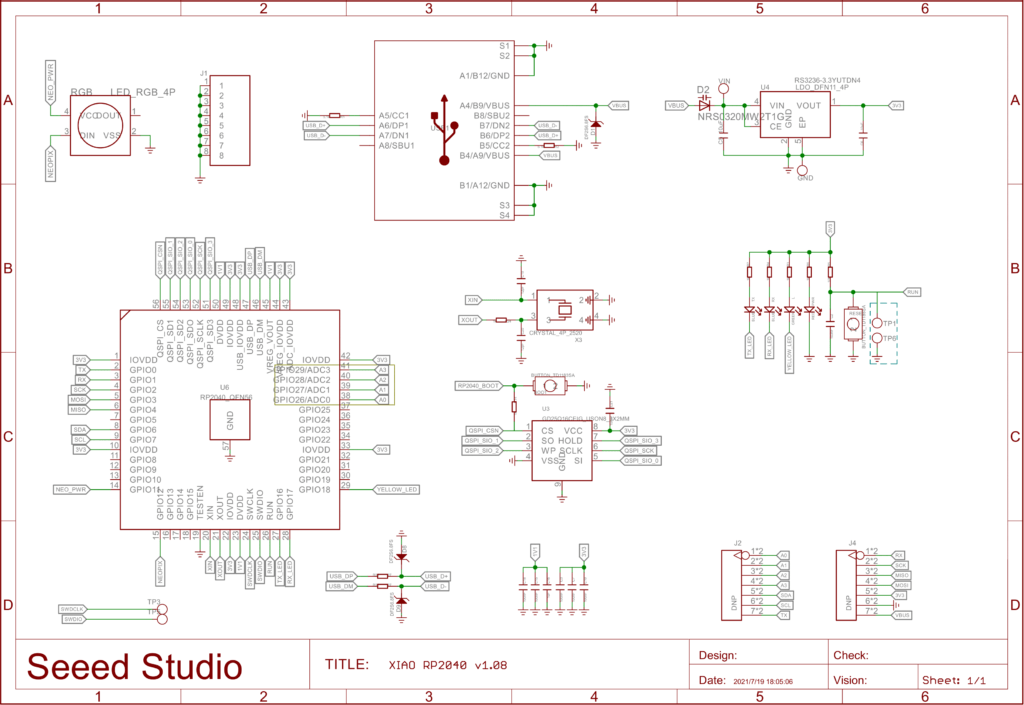 Seeedstudio-Seeeduino-XIAO-RP2040-Microcontroller-Board-Schematic-1