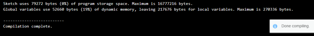 Arduino-IDE-2-Beta-Raspberry-Pi-Pico-RP2040-Blink-Sketch-Compilation-Done-1