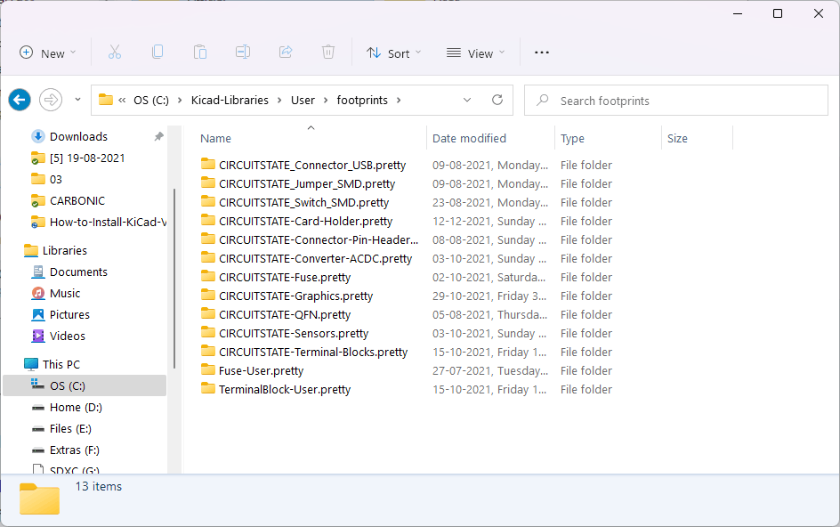 KiCad-Custom-User-Part-Libraries