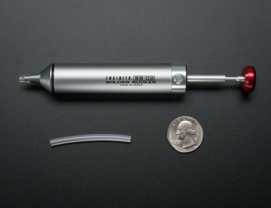 Engineer SS02 desoldering pump from Adafruit