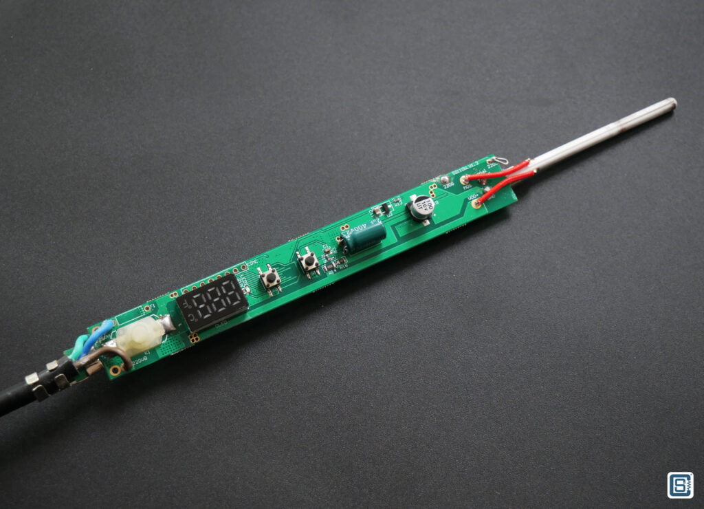 SEQURE SQ-A110 Digital Soldering Iron PCB LED Display Side