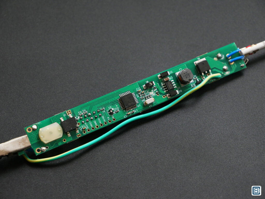 SEQURE SQ-A110 Digital Soldering Iron PCB MCU Side