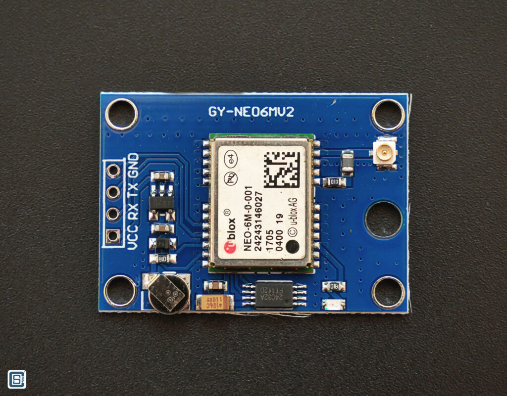 ublox NEO-6M GY-NEO6MV2 GPS Module Vertical View