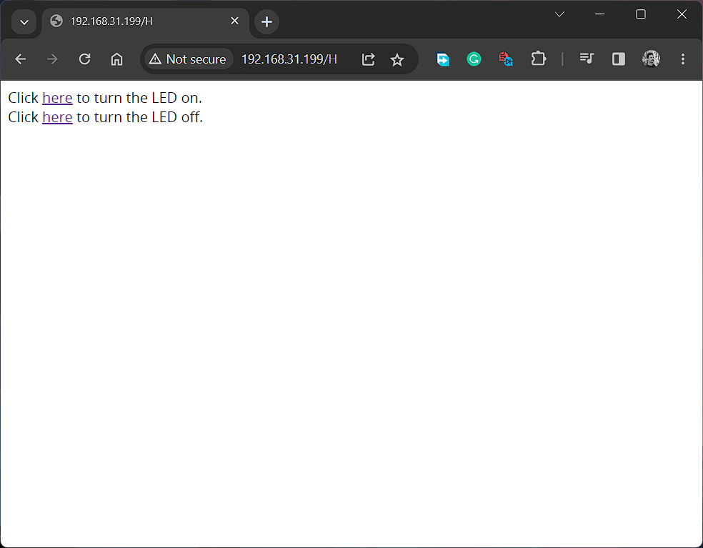Arduino Nano ESP32 Simple WiFi Server Example HTML Page by CIRCUITSTATE Electronics