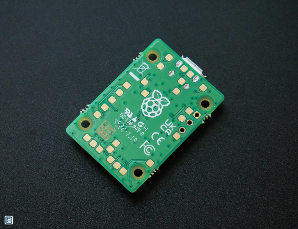 Raspberry Pi RP2040 Official CMSIS-DAP Debug Probe Picoprobe PCB Bottom View by CIRCUITSTATE Electronics