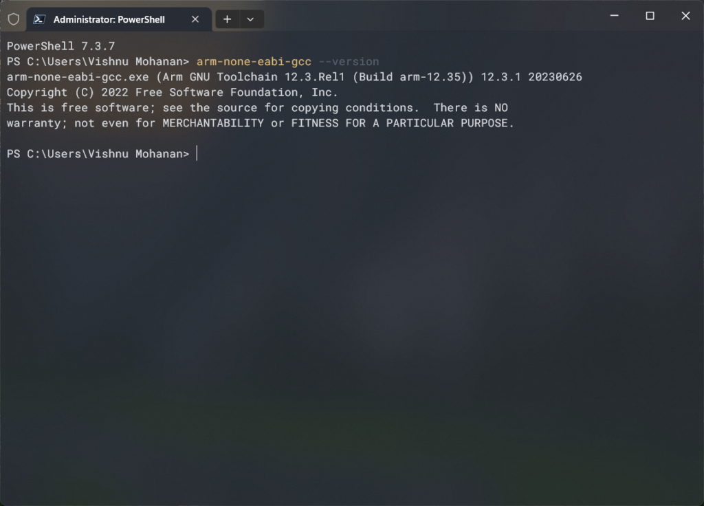 Running ARM-GCC Toolchain From Windows Terminal Command Line by CIRCUITSTATE Electronics
