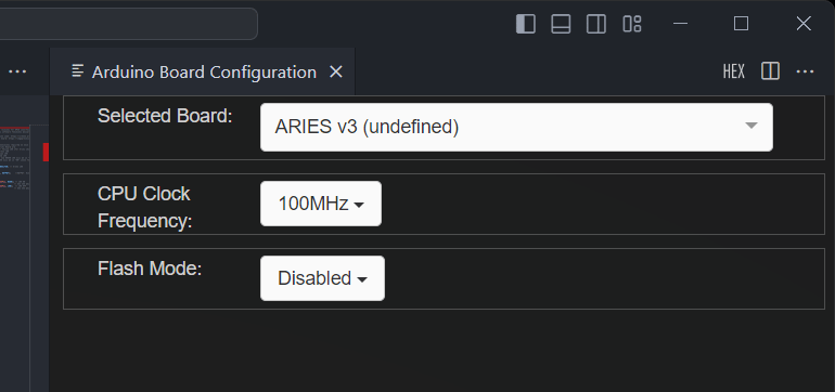 C-DAC VEGA Aries V3 THEJAS32 Microcontroller Board Arduino Board Configuration in VS-Code by CIRCUITSTATE Electronics