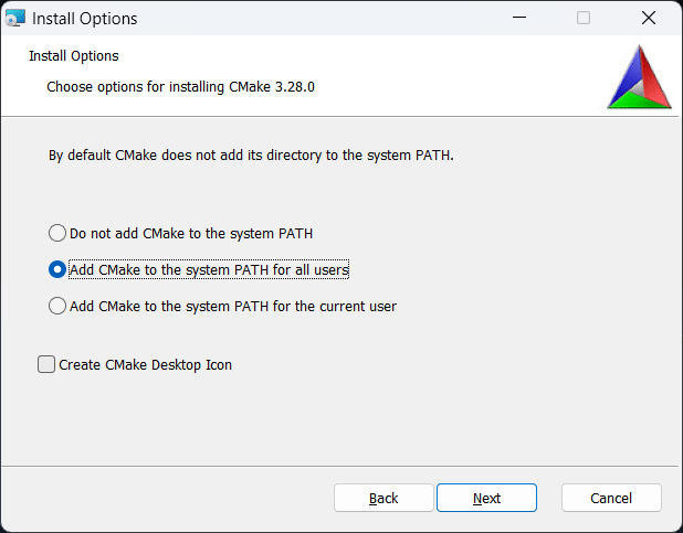 Installing CMake in Windows Computer Add to Path CIRCUITSTATE Electronics
