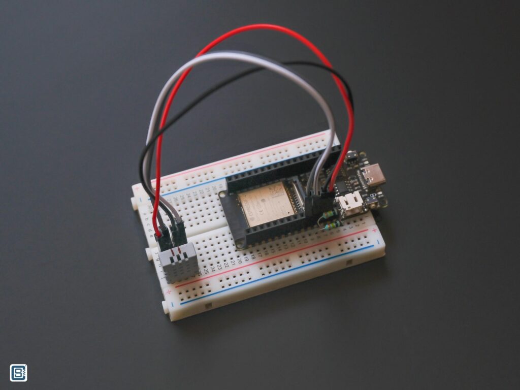Asair AGS02MA TVOC Sensor Wiring with FireBeetle-ESP32E by CIRCUITSTATE Electronics