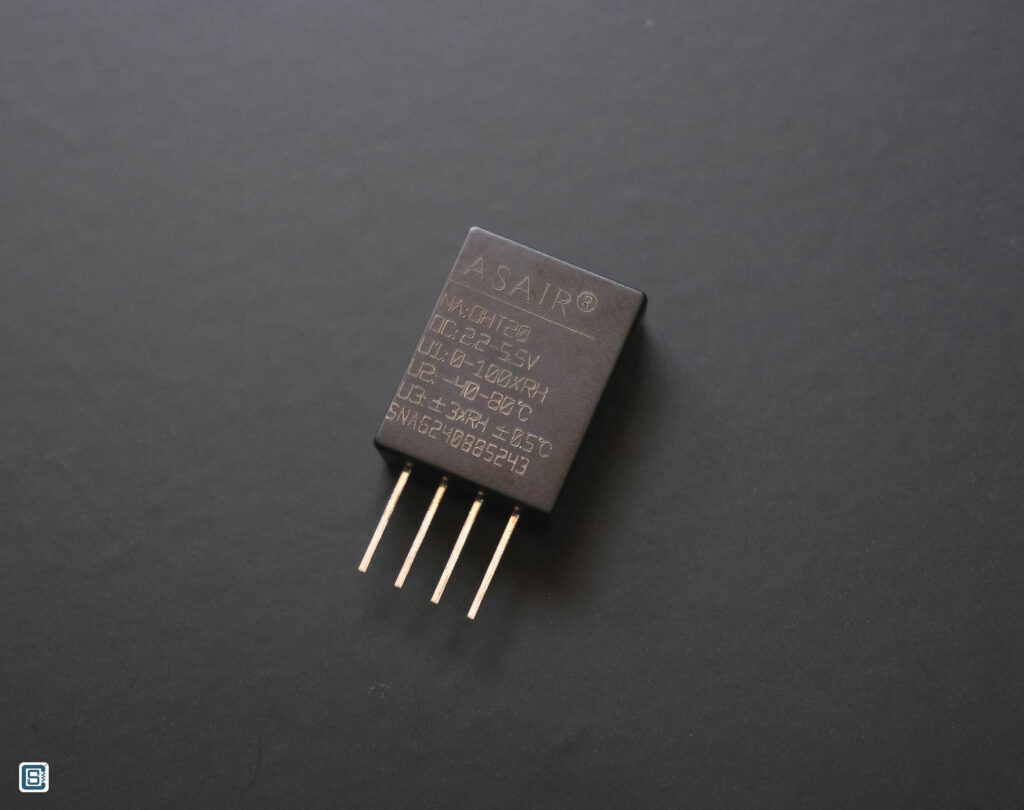 ASAIR DHT20 Temperature Humidity Sensor Bottom Side by CIRCUITSTATE Electronics