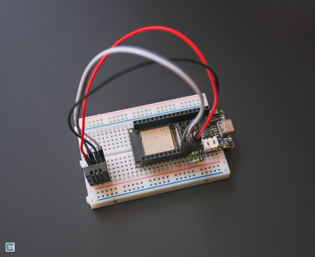 ASAIR DHT20 Temperature Humidity Sensor Wiring by CIRCUITSTATE Electronics